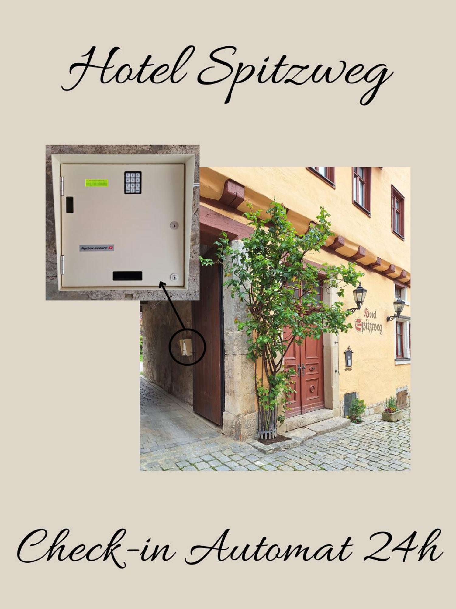 Hotel Spitzweg Rothenburg ob der Tauber Exterior foto